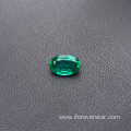 Natural Green Emeralds Standard Oval Zambian Emeralds